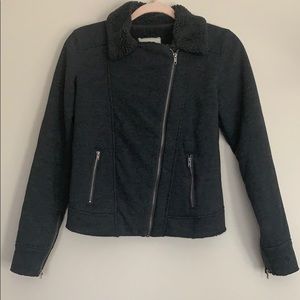 Dark Grey Fleece Jacket